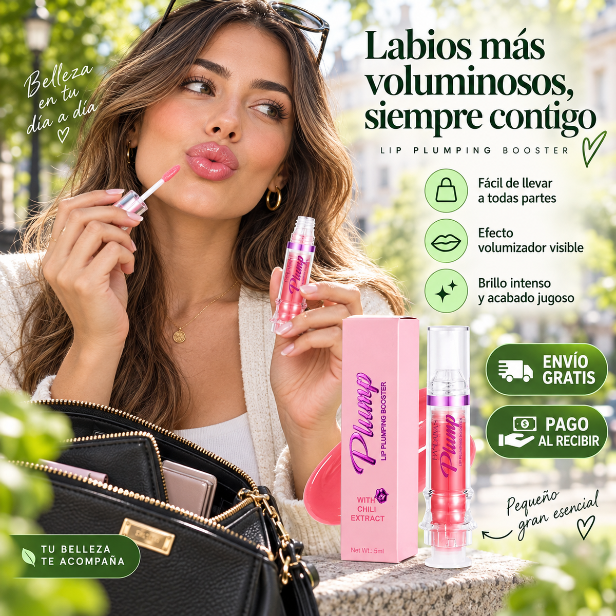 Gloss Voluminizador de Labios con Ácido Hialurónico