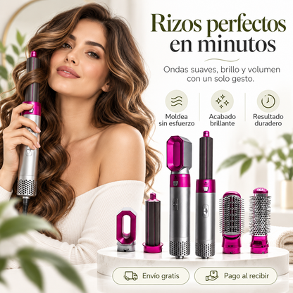 Cepillo Multifunción 5 en 1 para el Cabello