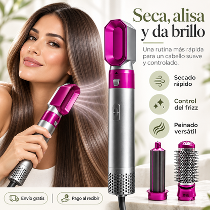 Cepillo Multifunción 5 en 1 para el Cabello