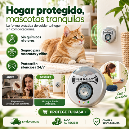 Repelente Electrónico de Insectos y Mosquitos