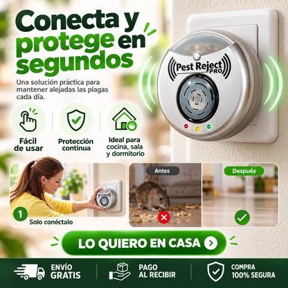 Repelente Electrónico de Insectos y Mosquitos