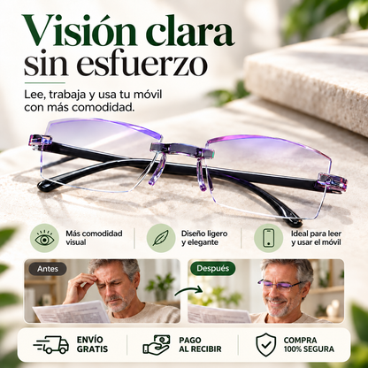Gafas Multifocales Autograduables con Filtro de Luz Azul